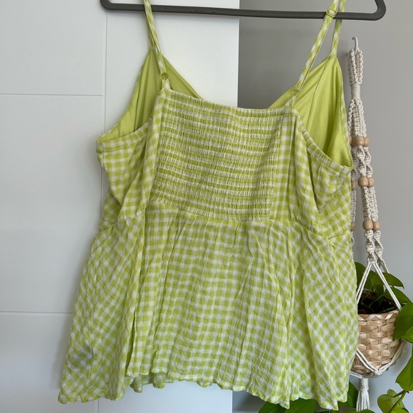 Torrid Plaid Babydoll Tank Top - Size 2 - Picture 7 of 8